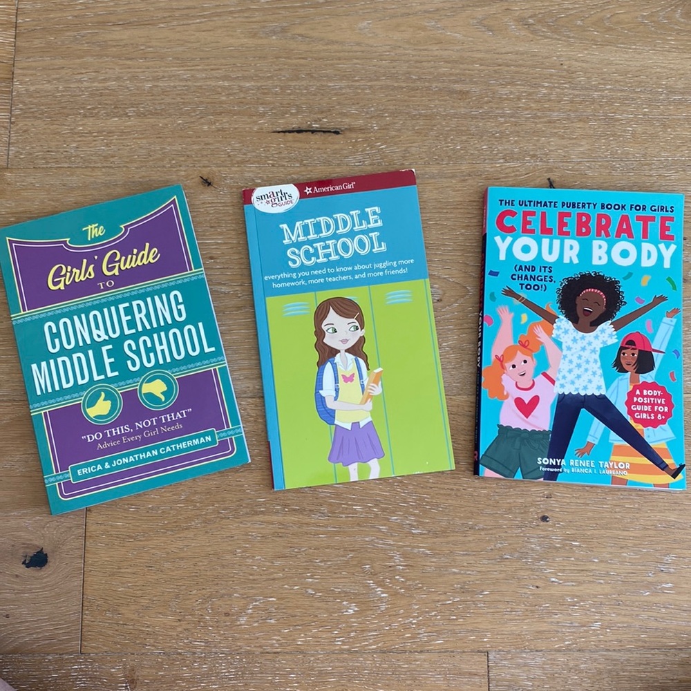 Girls Middle School books (3)